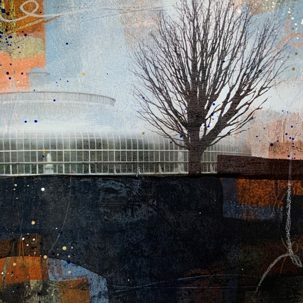 'Kibble Palace Winter I' by artist Claire Kennedy